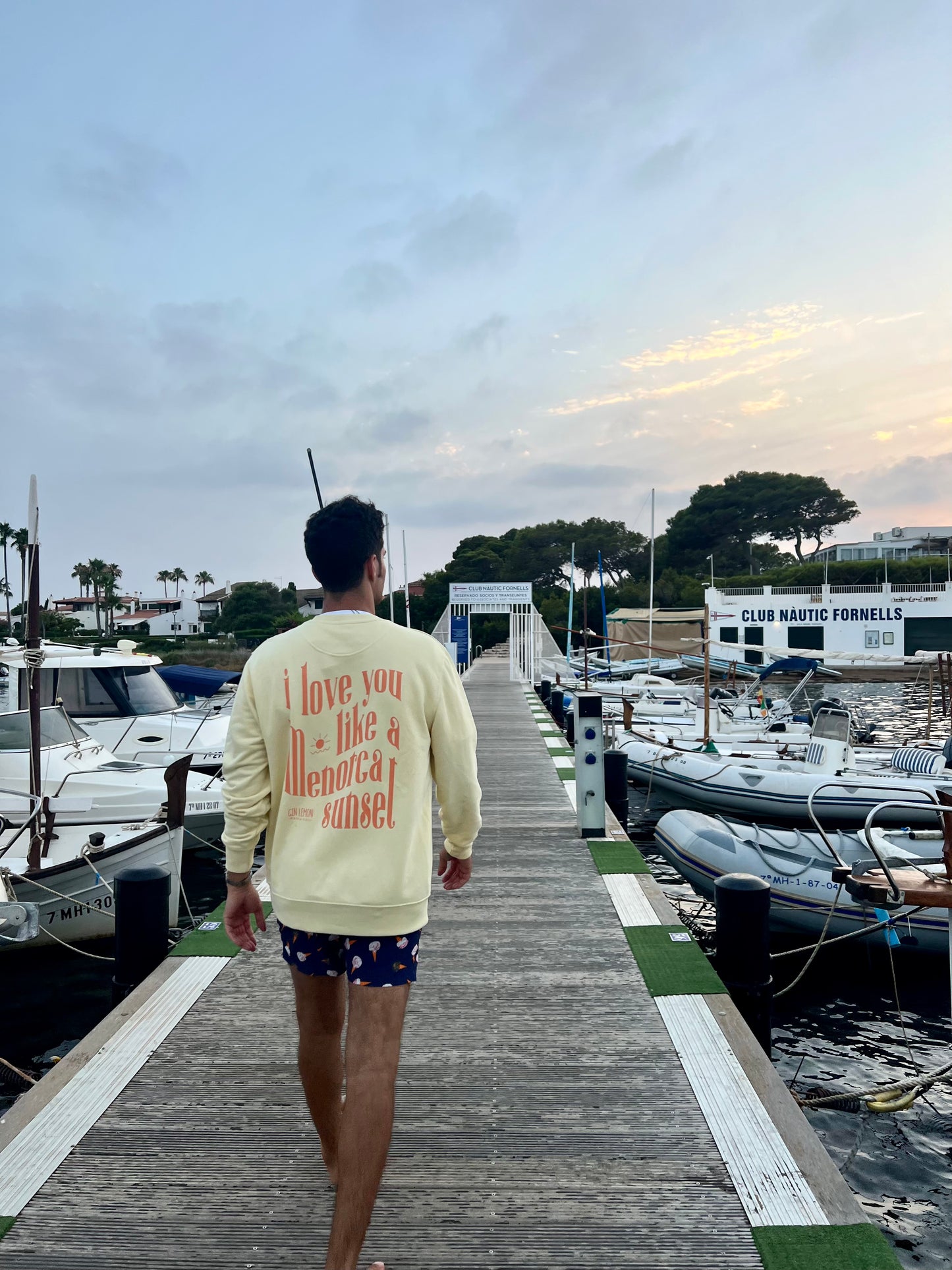 SUDADERA YELLOW SUNSET